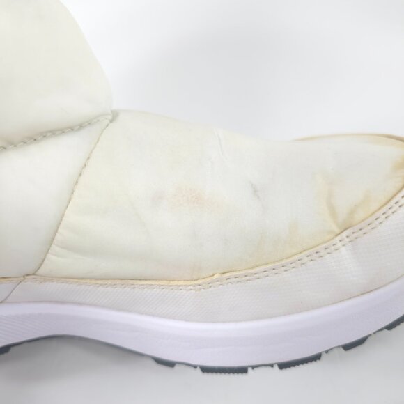 COLUMBIA WOMEN'S SIZE 9 WHITE WATERPROOF BOOTS OMNI-HEAT 200G INSULATION *AS-IS* - Picture 13 of 16